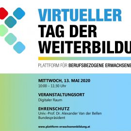 Tag der Weiterbildung: Das neue Normal in der Erwachsenenbildung
