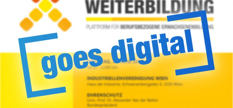 COVID 19: Tag der Weiterbildung wird digital