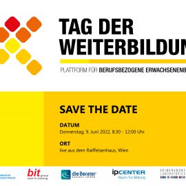 Save The Date: Tag der Weiterbildung 2022