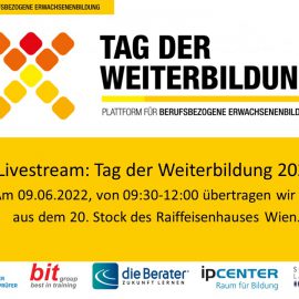 So geht es zum Livestream zum Tag der Weiterbildung 2022