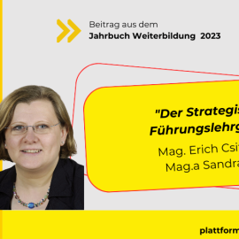 Der Strategische Führungslehrgang – GenLt Mag. Erich Csitkovits & Mag.a Sandra Kick