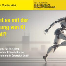 Weiterbildungsstudie 2024: Teaser zur Einstellung gegenüber KI
