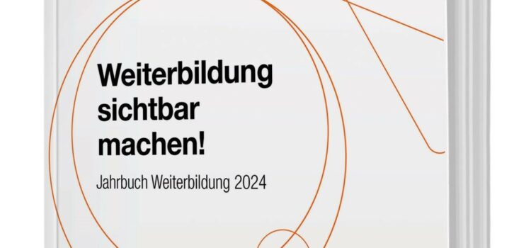 Präsentation des „Weiterbildung sichtbar machen!“ Jahrbuch Weiterbildung