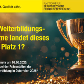 Welche Weiterbildungsmaßnahme liegt 2025 ganz vorne?