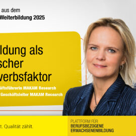 Weiterbildung als strategischer Wettbewerbsfaktor Weiterbildung als strategischer Wettbewerbsfaktor