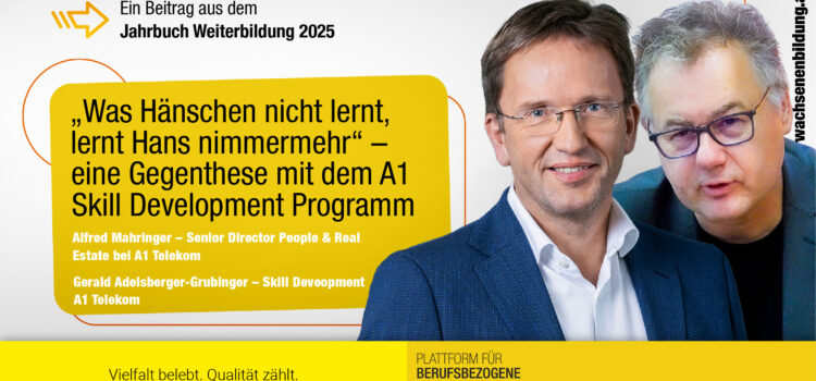 Reskilling als Schlüssel für die Arbeitswelt von morgen Reskilling als Schlüssel für die Arbeitswelt von morgen