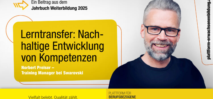 Lerntransfer im Einzelhandel nachhaltig gestalten Lerntransfer im Einzelhandel nachhaltig gestalten